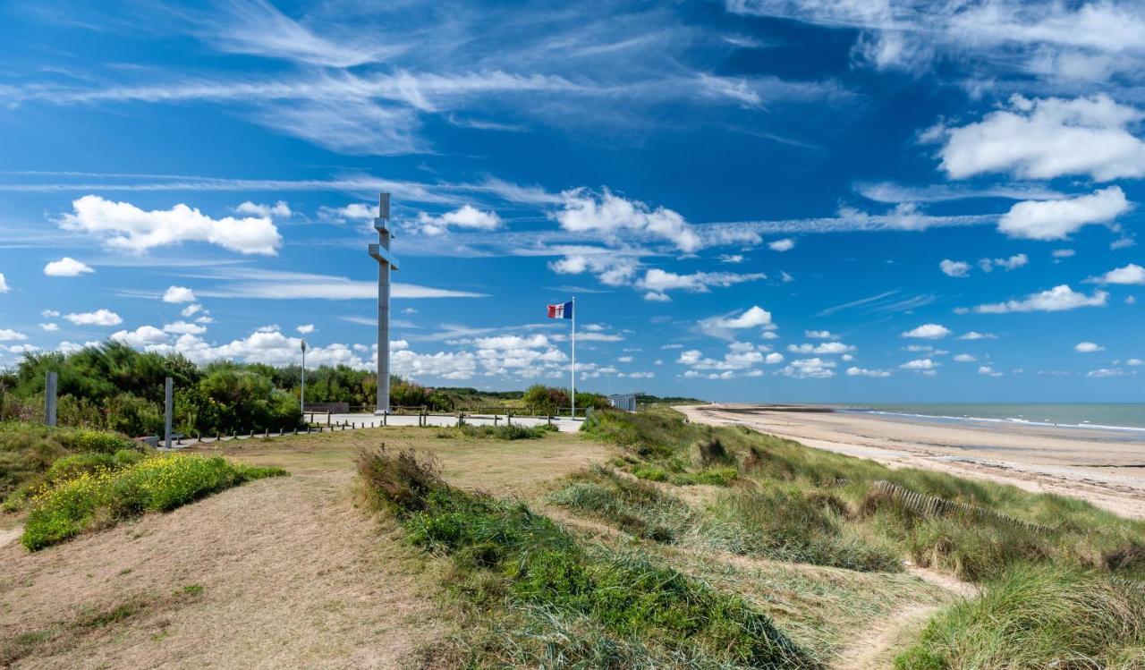 Appartement, Duplex A 500M De La Mer Avec Balcon Courseulles-sur-Mer Eksteriør bilde